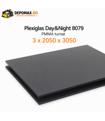 Plexiglas Day&Night 8079 PMMA turnat satinat 1 fata 3 x 2050 x 3050 mm